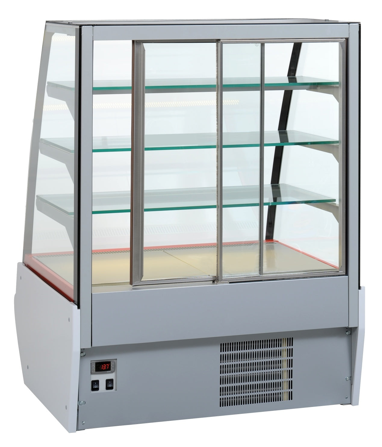 Linda Curved Glass Patisserie Serve-Over Counter
