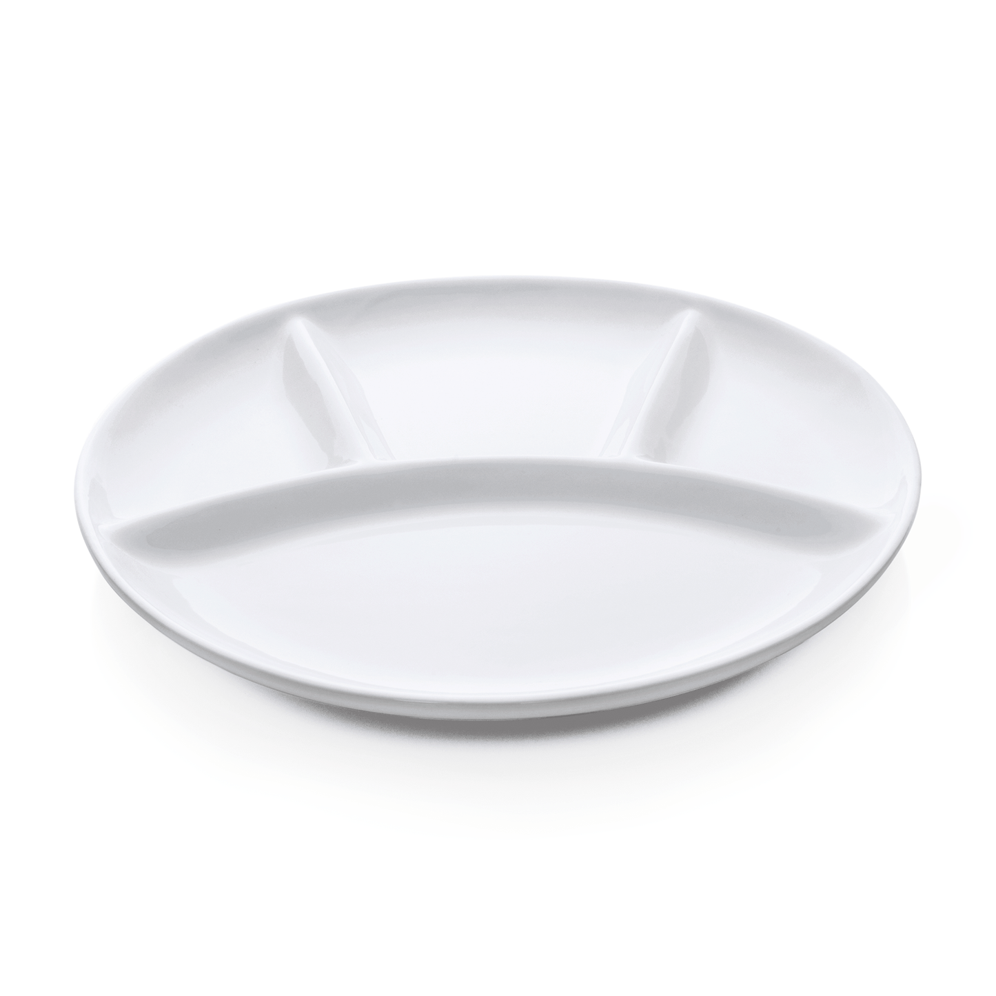 Was Fondue Plate, 4 Sections, Ø250 mm, Set of 6