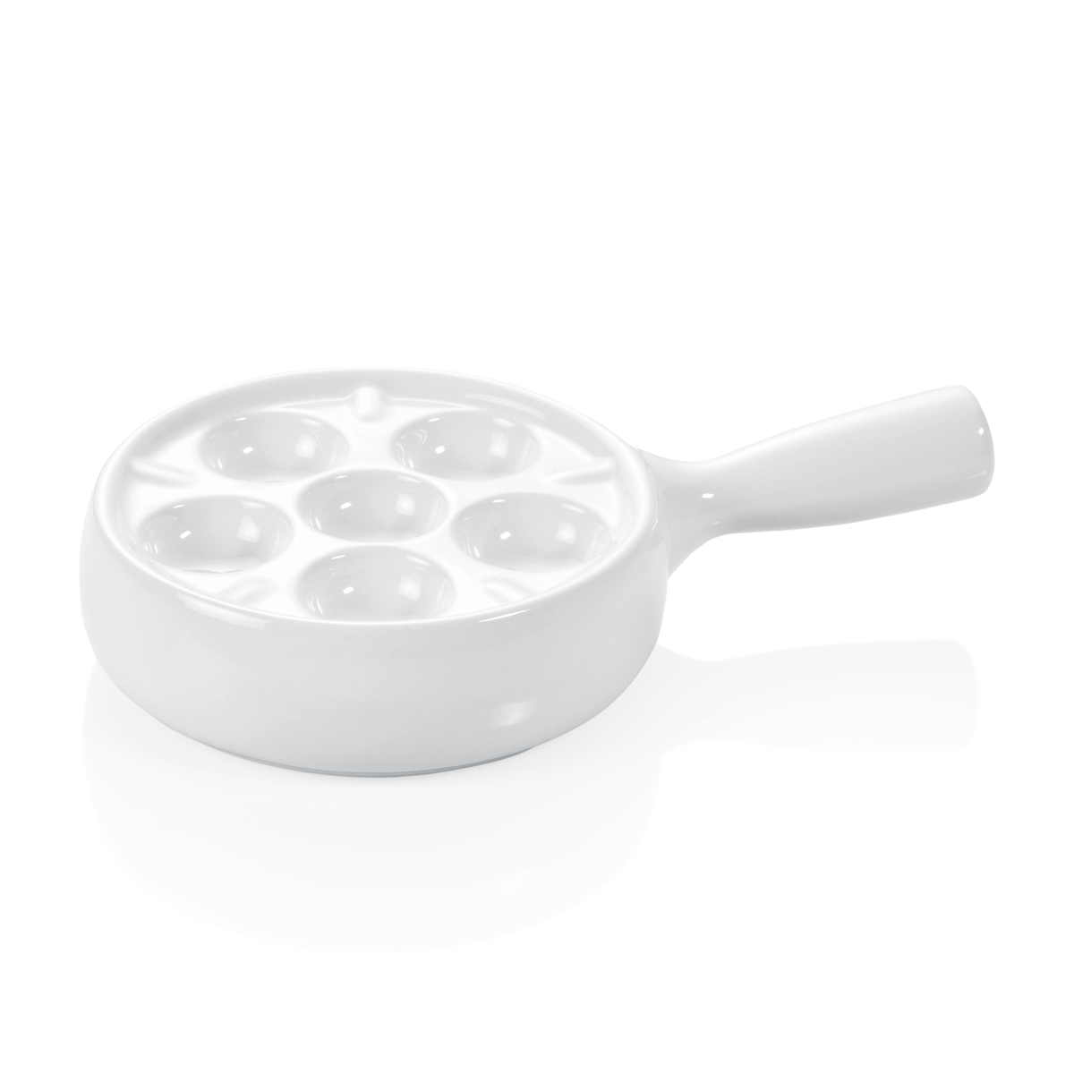 Was Snail Dish with Handles for 6 Snails, Ø120 mm