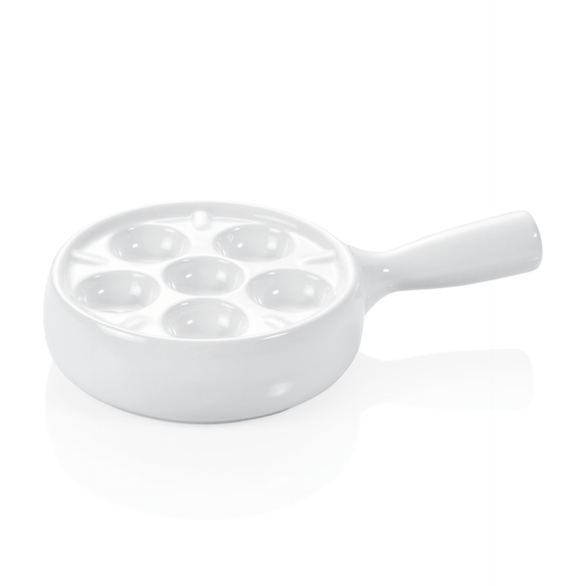 Was Snail Dish with Handles for 6 Snails, Ø120 mm