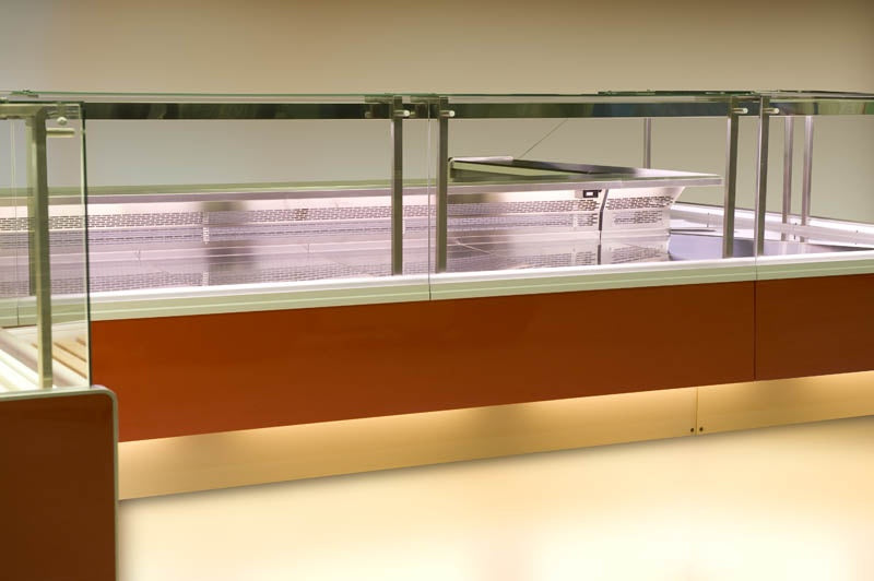 Compact Serve-Over Refrigerated Display Counter