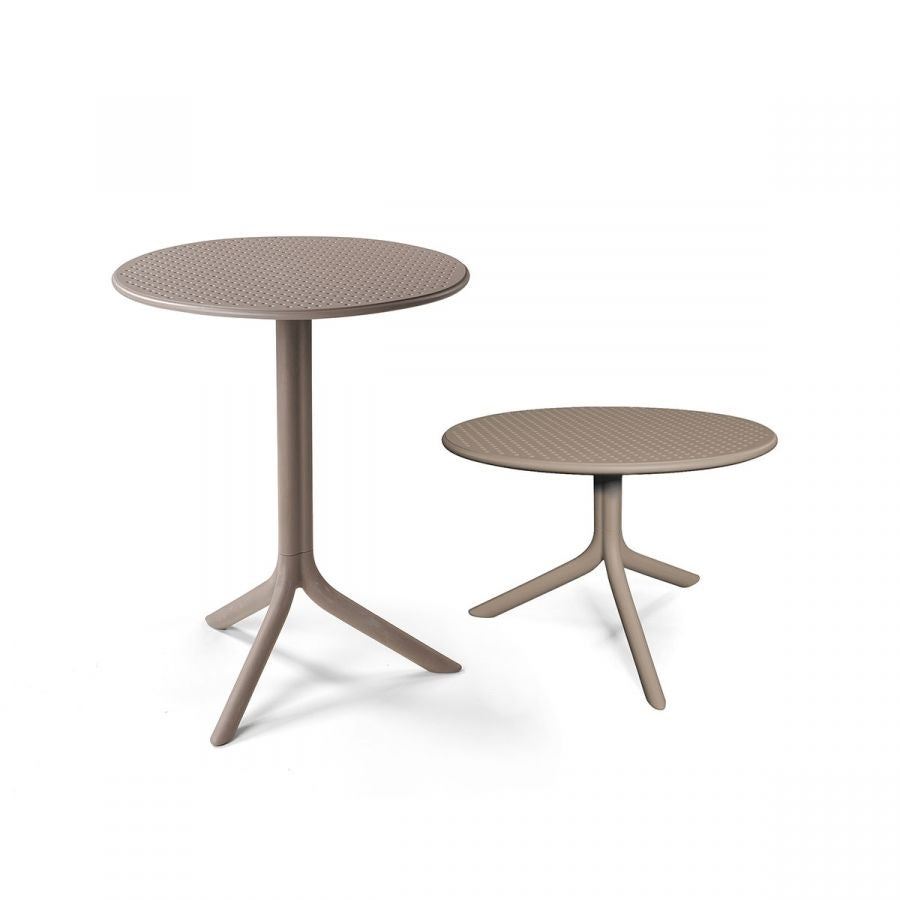 Round Bistro Table, Adjustable Height, Ø60 cm