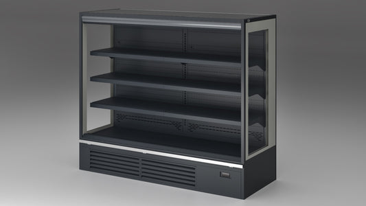 Genova Basso Open Multideck Display, -15/+7°C, R290