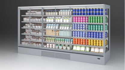 Genova Glass-Door Multideck, -15/+7°C, R290