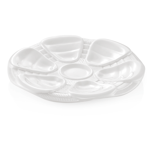 Was Oyster Plate Set for 6 Oysters, Ø250 mm, Set of 6