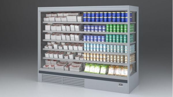 Genova Open Multideck Refrigerator, Plug-In, R290