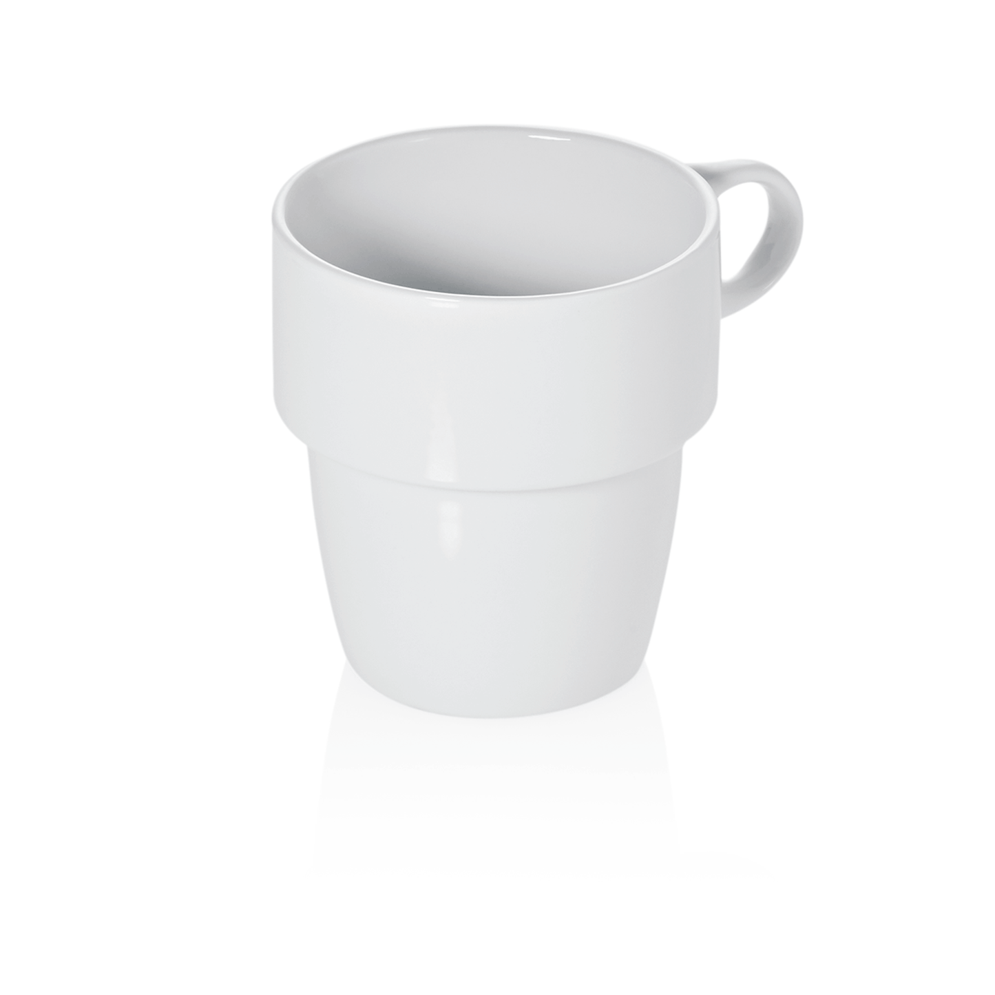 Was Conical Porcelain Mug Set, Ø80 mm, Set of 6