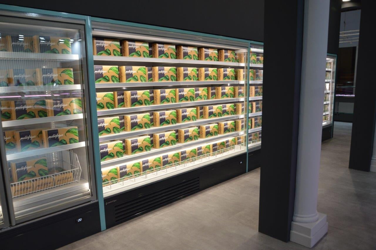 Genova Open Multideck Refrigerator, Plug-In, R290
