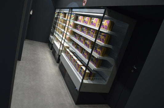 Open Multideck Dairy Display, 625–2500 mm