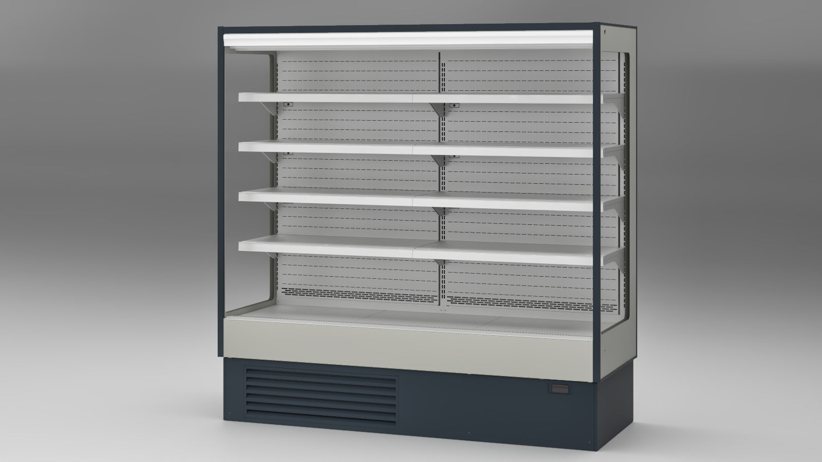 Open Multideck Dairy Display, 625–2500 mm