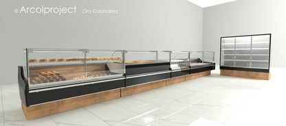 Open Multideck Dairy Display, 625–2500 mm