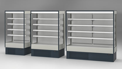 Open Multideck Dairy Display, 625–2500 mm