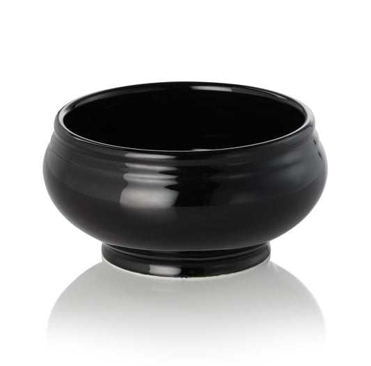 Was Porcelain Tureen, Ø125 mm, Shiny Black