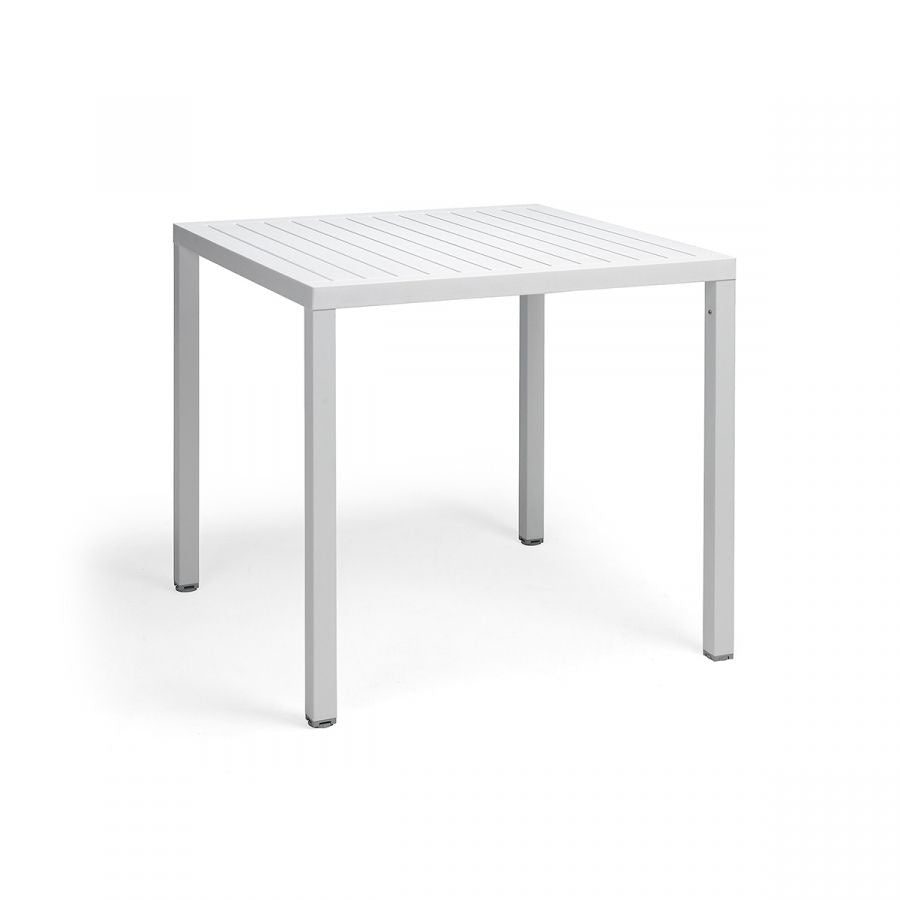 Stackable Square Outdoor Table, 80×80 cm