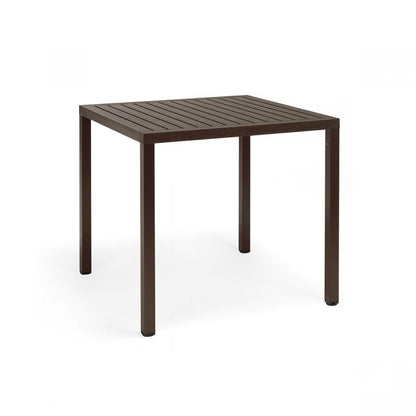 Stackable Square Outdoor Table, 80×80 cm