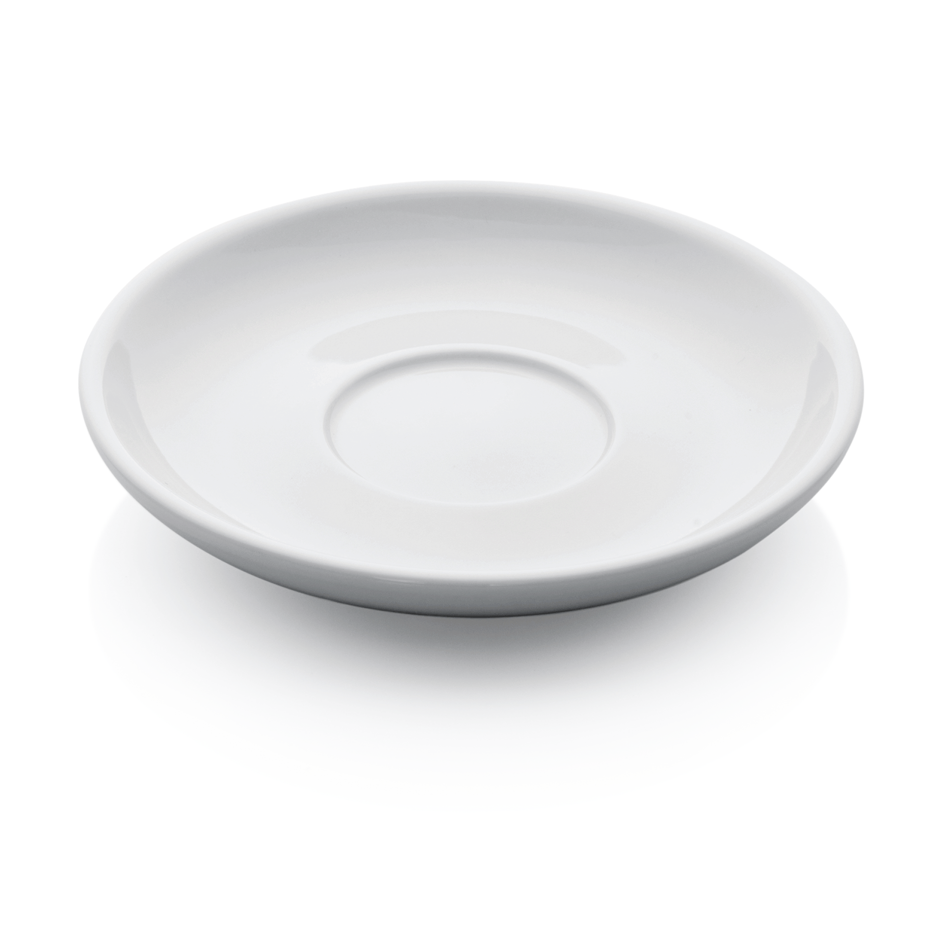 Was Espresso Doppio Saucer Set Italia White, Ø155 mm, Set of 6