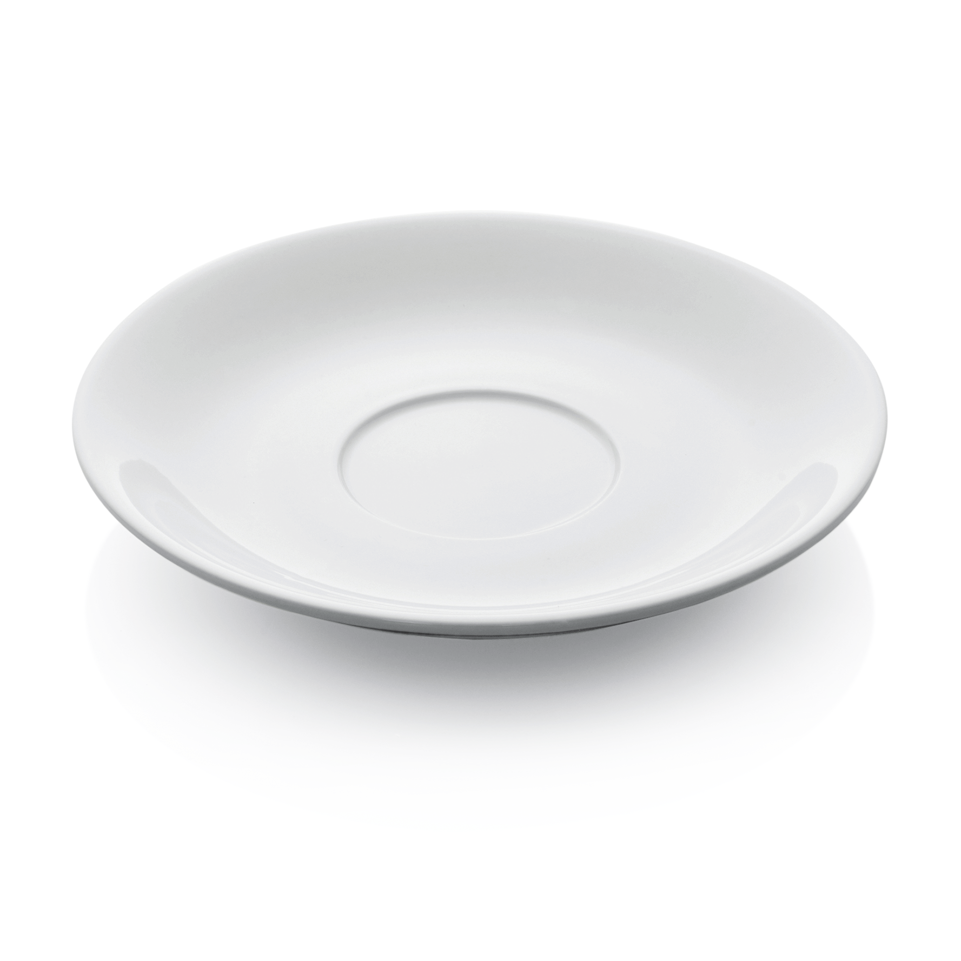 Was Caffè Latte Saucer Set Italia White, Ø170 mm, Set of 6