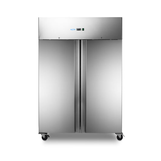 Maxima Fridge 1400 L, 2/1 GN, on Wheels, Stainless Steel, additional view