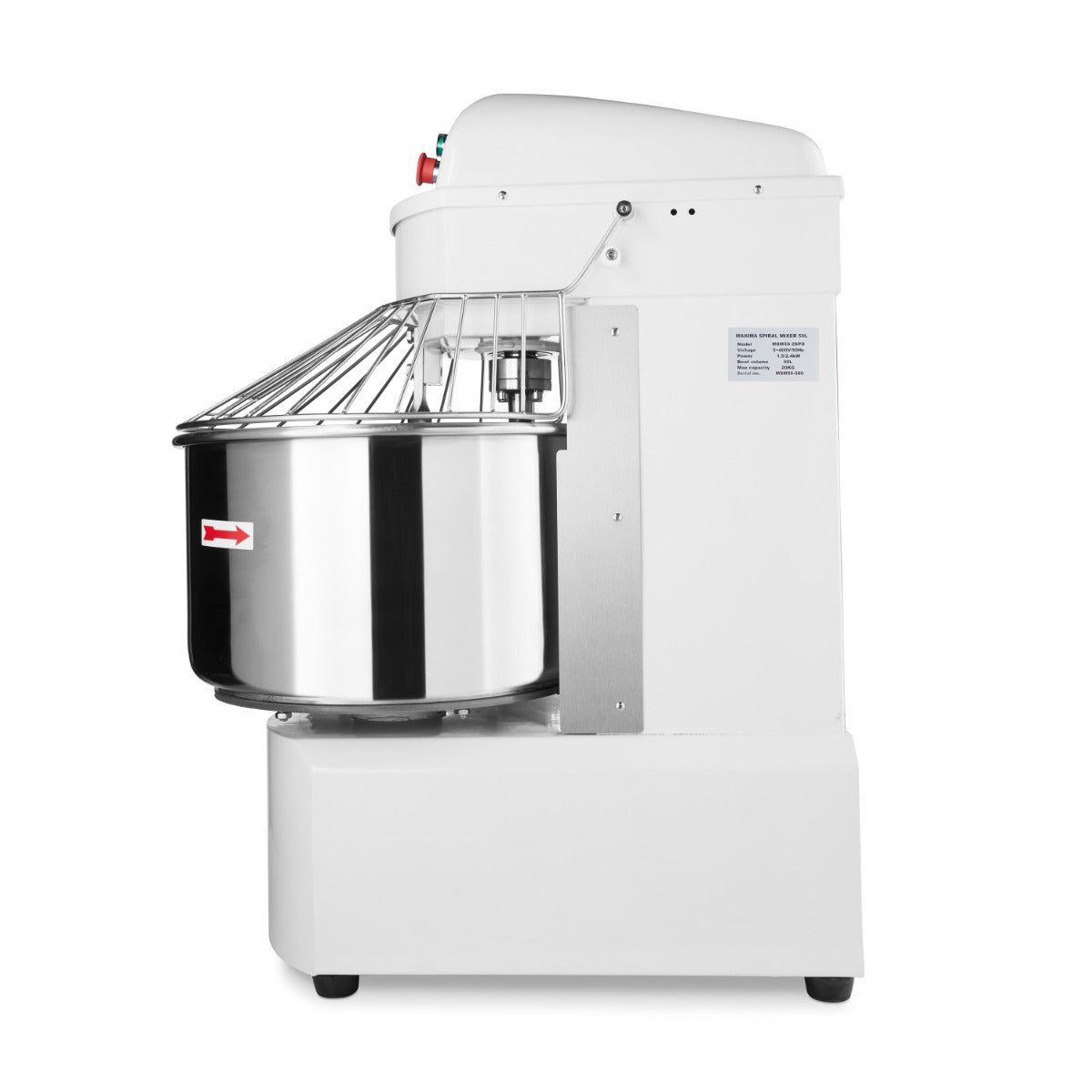 Maxima Dough Mixer, 50 L, 32 kg Dough, 2 Speeds, additional view