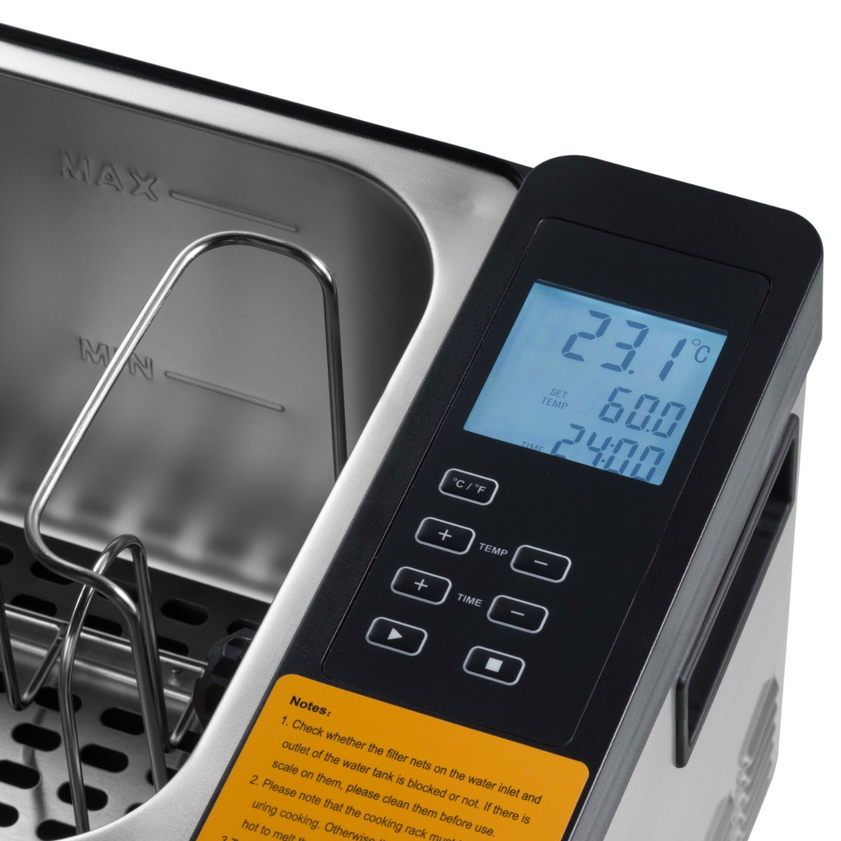 Maxima Sous Vide Cooker, 12.5 L, 0.1 °C Precision, additional view