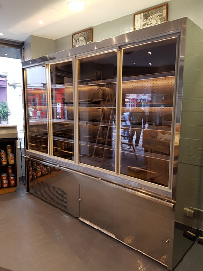Open Semi-Vertical Refrigerated Display