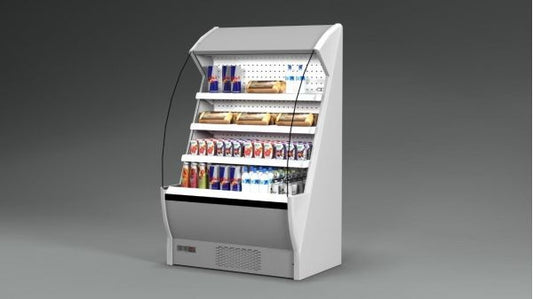 Multideck Refrigerated Cabinet, 6 Shelves, Plug-In