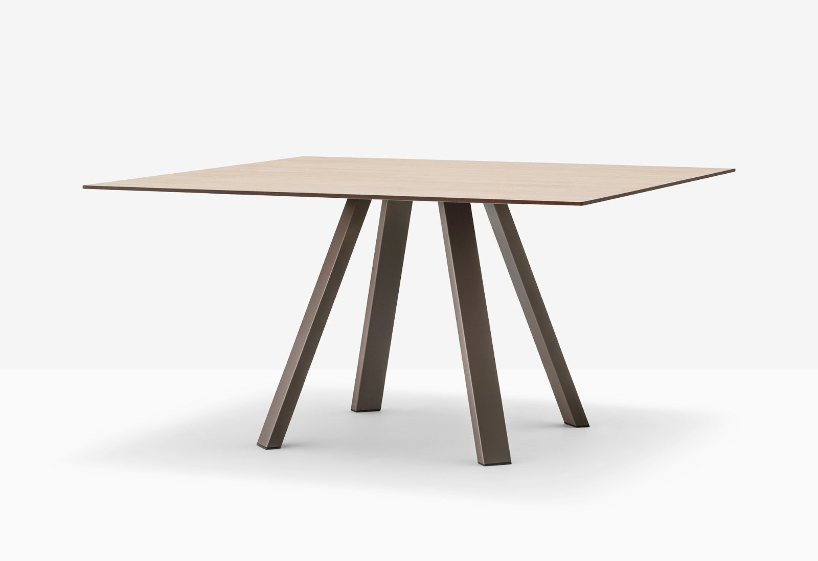 Square Dining Table, Laminate Top, 1390×1390 mm