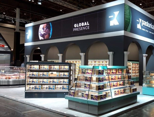 Open Semi-Vertical Refrigerated Display