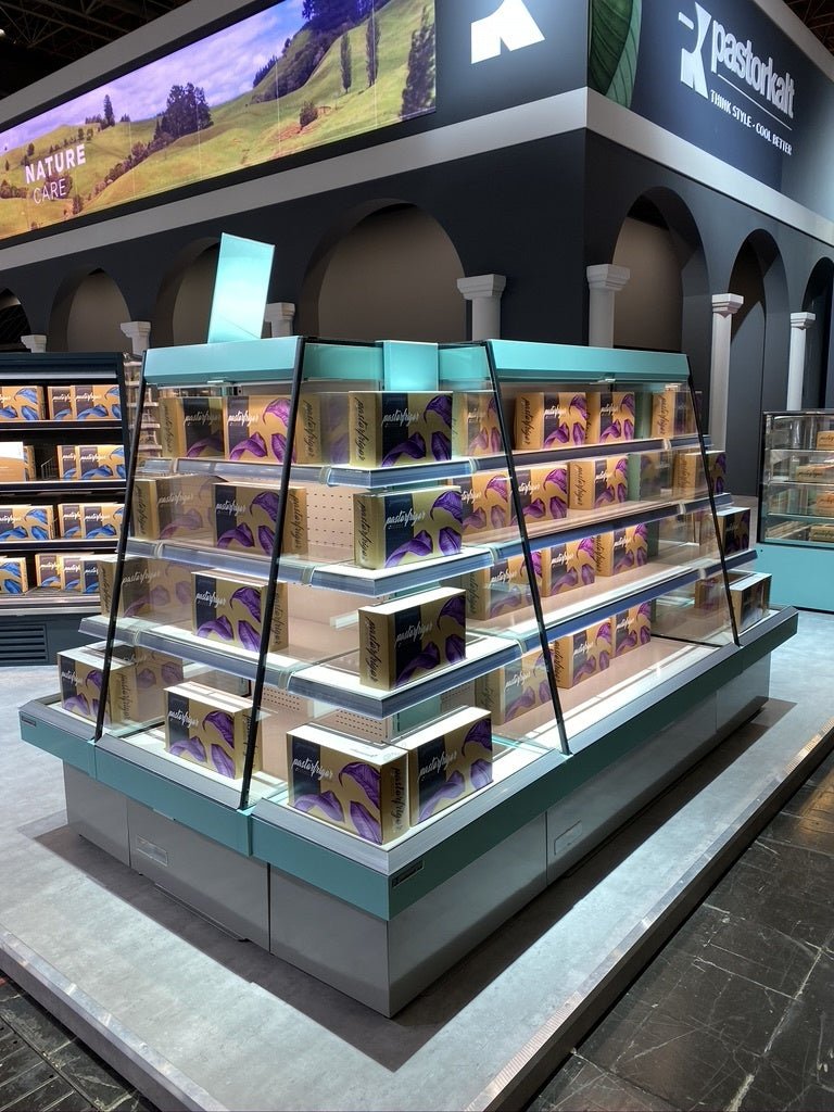 Open Semi-Vertical Refrigerated Display