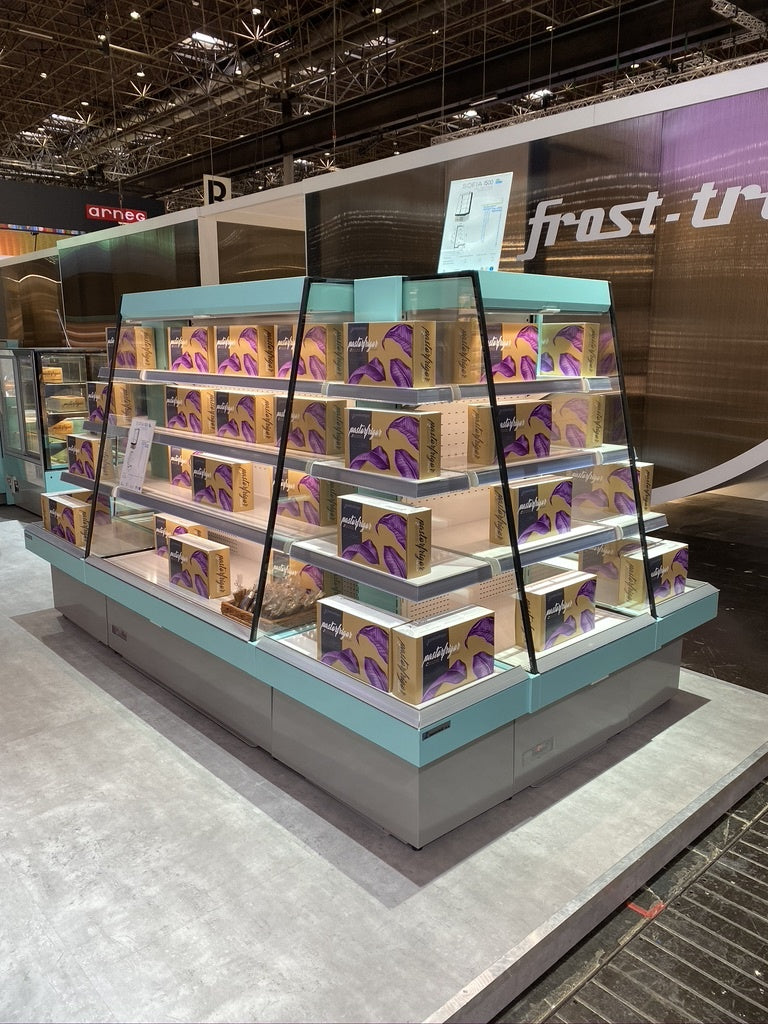 Open Semi-Vertical Refrigerated Display