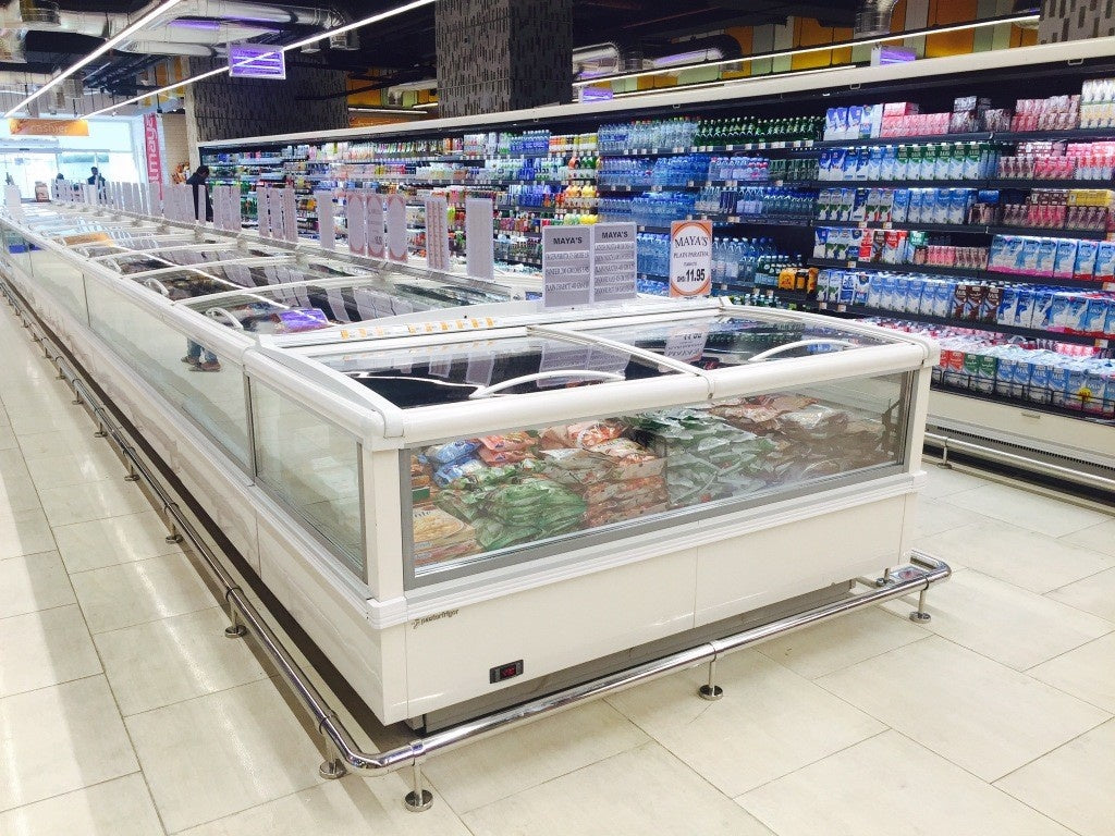 Frozen Food Island, Overview Glass Lids, Remote