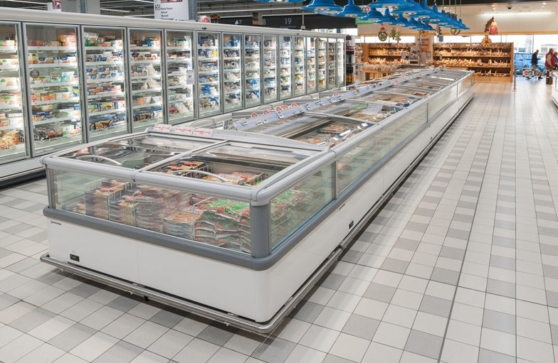 Frozen Food Island, Overview Glass Lids, Remote