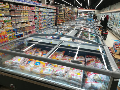 Frozen Food Island, Overview Glass Lids, Remote