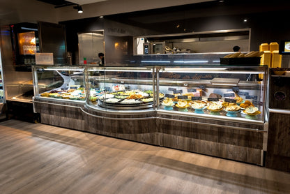 Admiral Sphera Serve-Over Counter, Semicircular