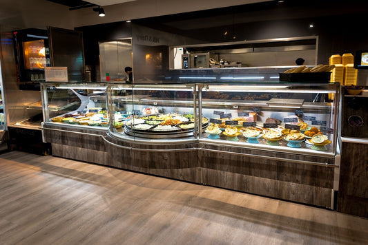 Admiral Sphera Serve-Over Counter, Semicircular