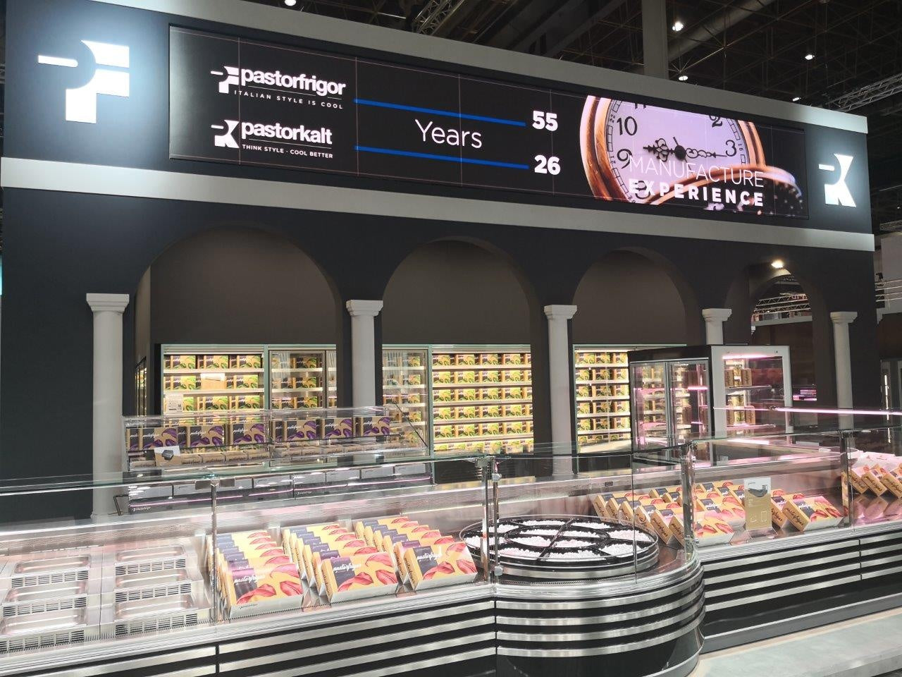 Admiral Sphera Serve-Over Counter, Semicircular