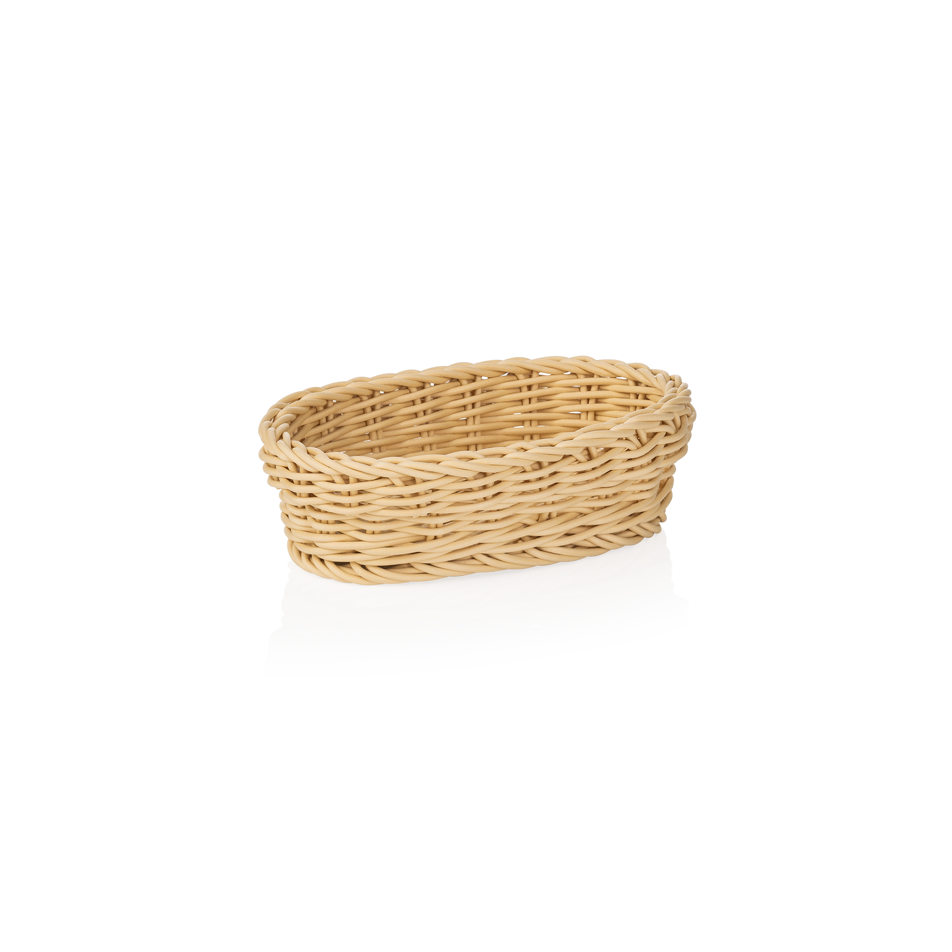 Weaver Pro Oval Light Beige Basket, 200×133 mm