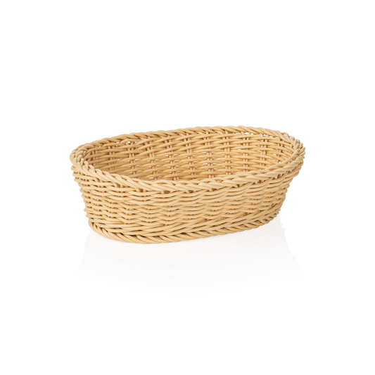 Weaver Pro Oval Light Beige Basket, 260×192 mm