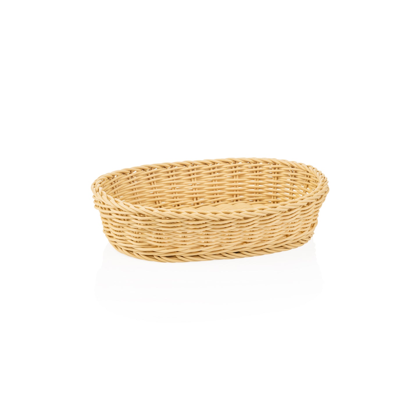 Weaver Pro Oval Light Beige Basket, 310×216 mm