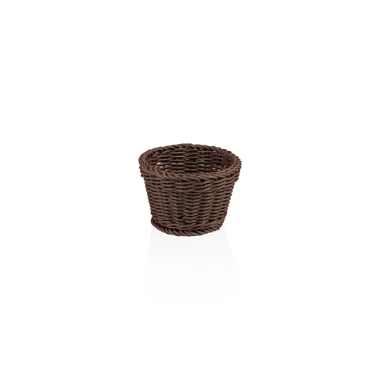 Weaver Pro Oval Brown Basket, Ø130 mm