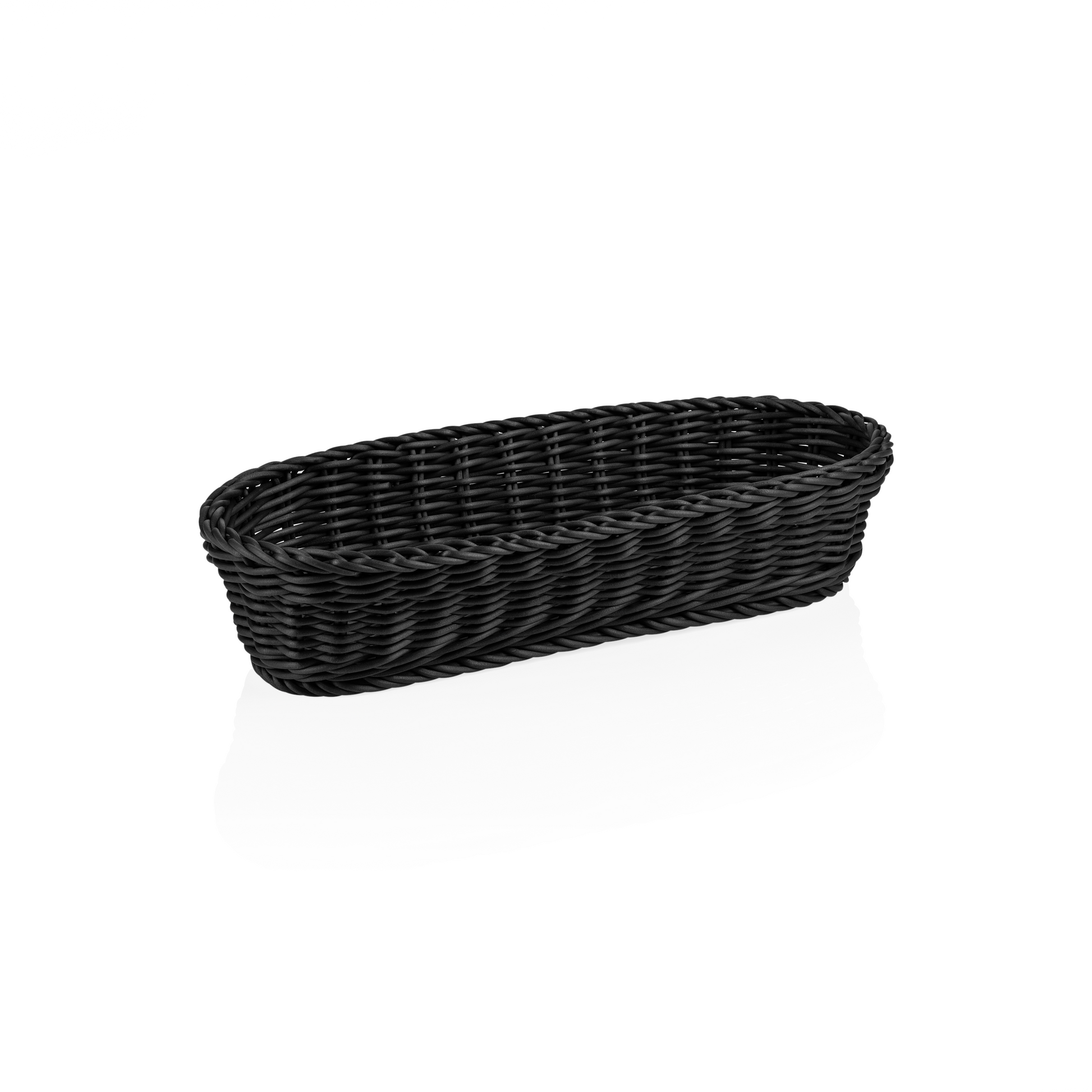 Weaver Pro Black Baguette Basket, 382×170 mm