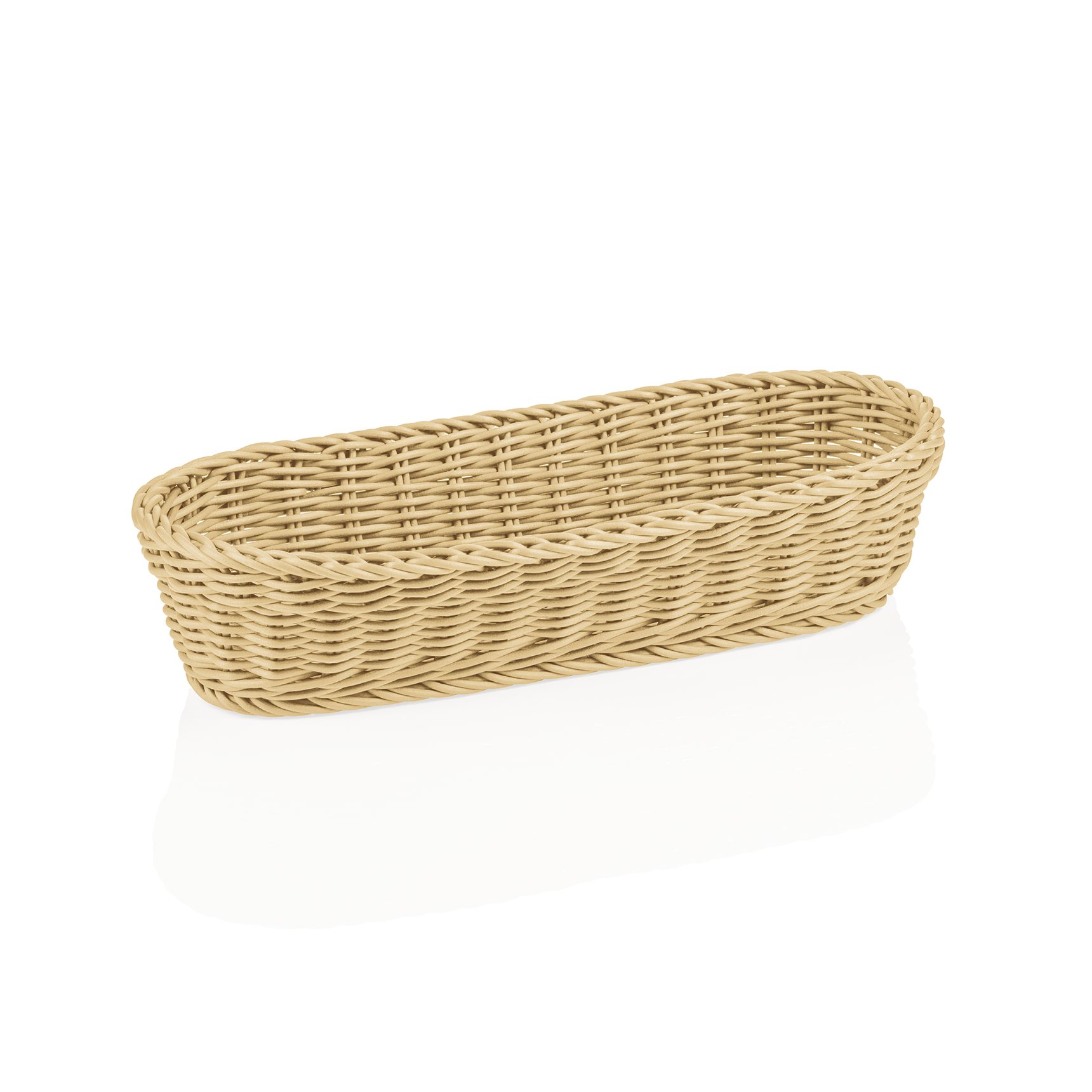 Weaver Pro Light Beige Baguette Basket, 390×160 mm