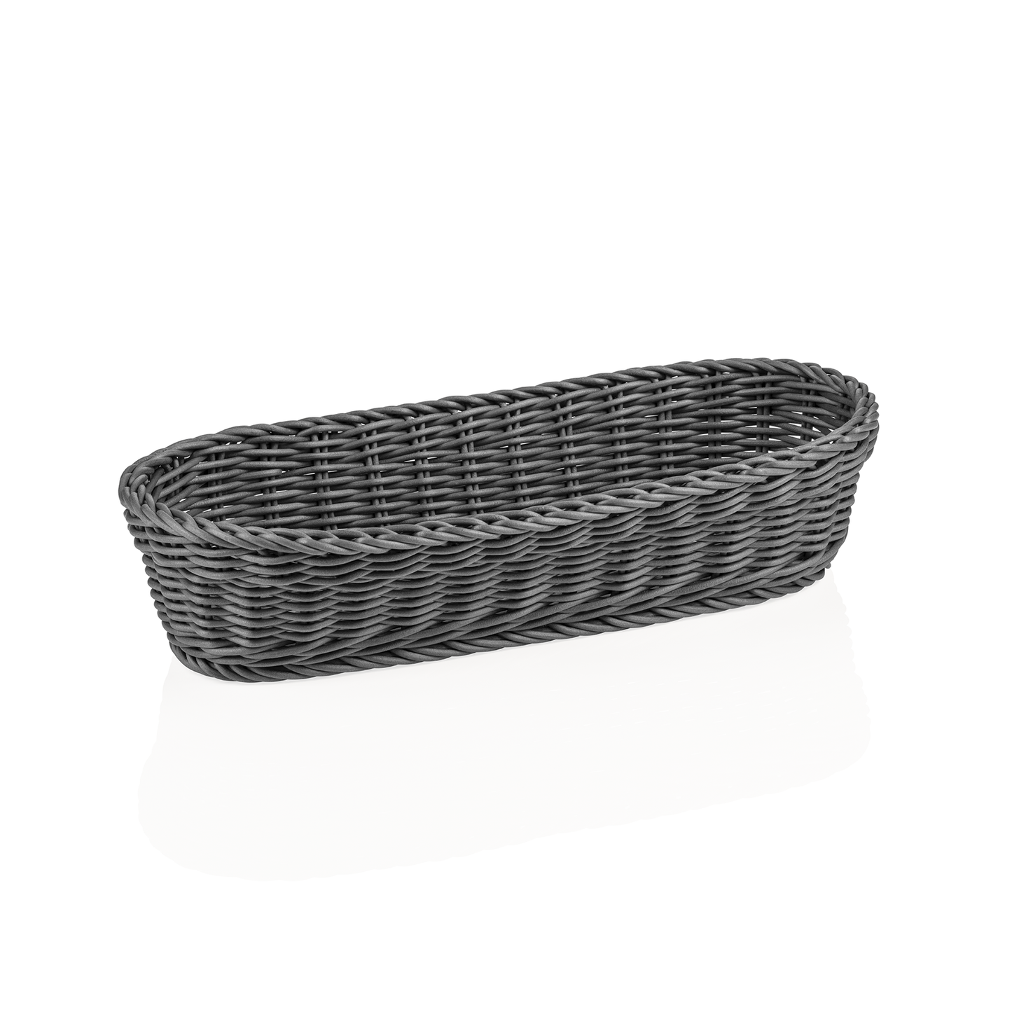 Weaver Pro Grey Baguette Basket, 385×165 mm