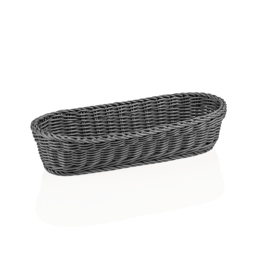 Weaver Pro Grey Baguette Basket, 385×165 mm