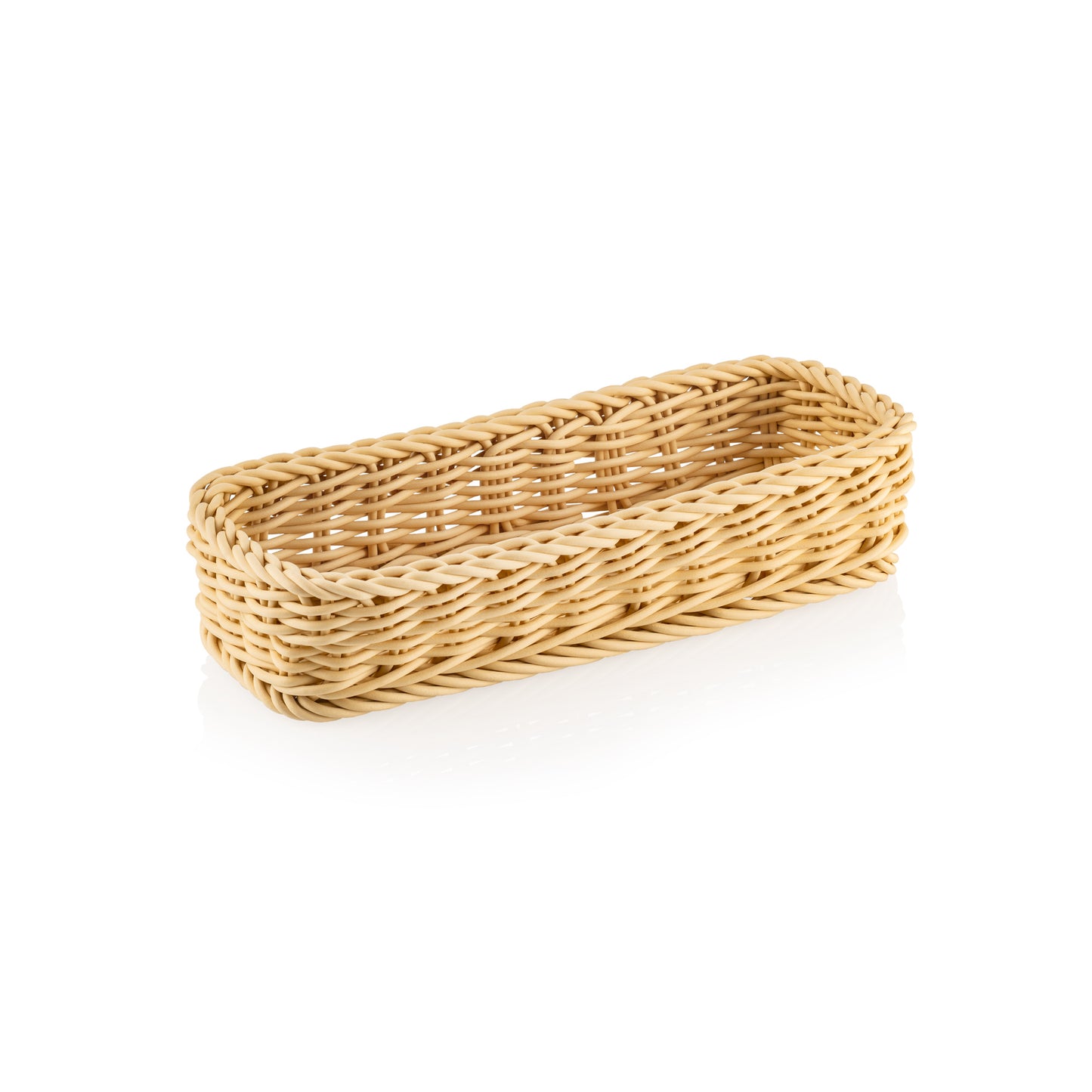 Weaver Pro Light Beige Cutlery Basket, 270×106 mm