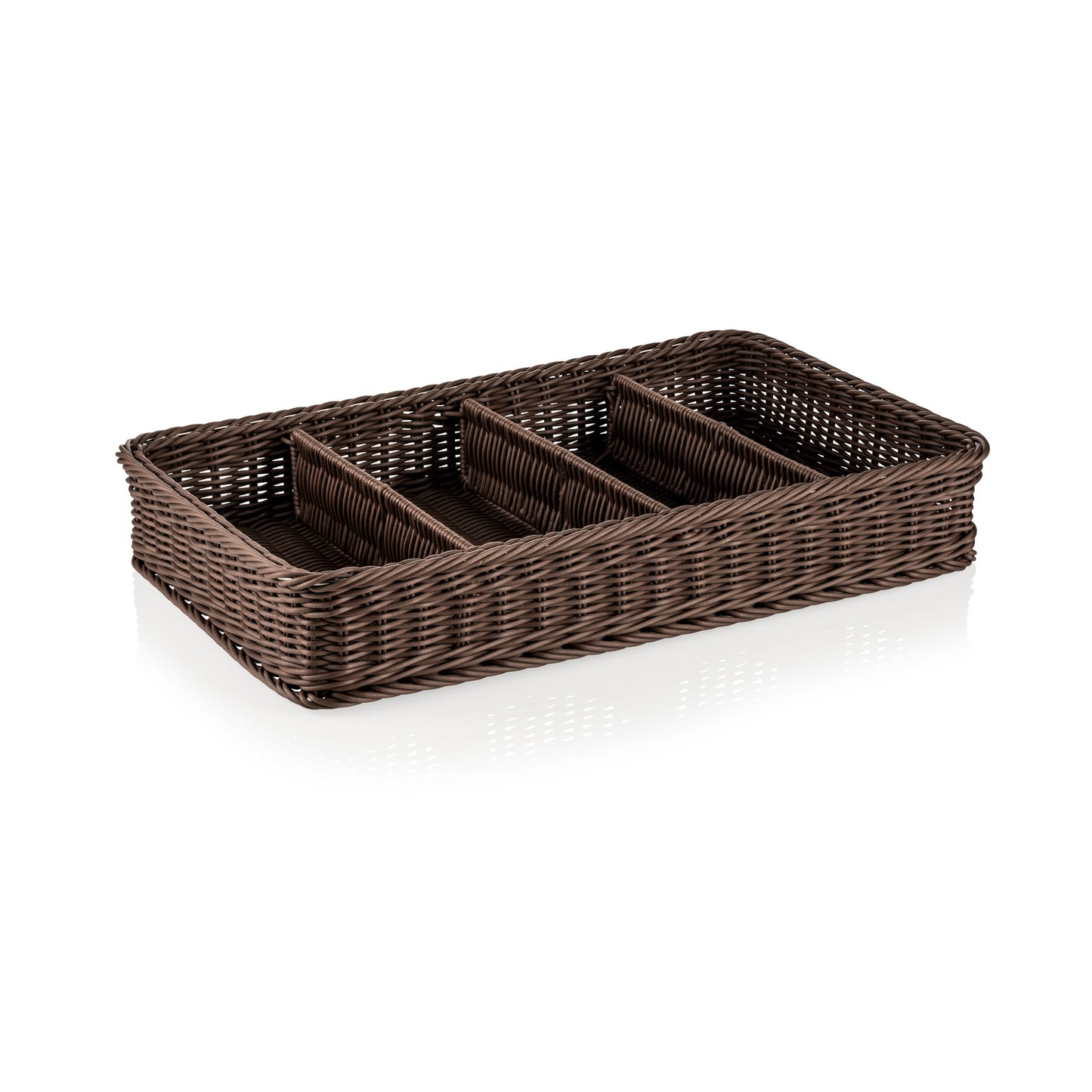 Weaver Pro GN Cutlery Basket 1/1, GN 1/1, Brown