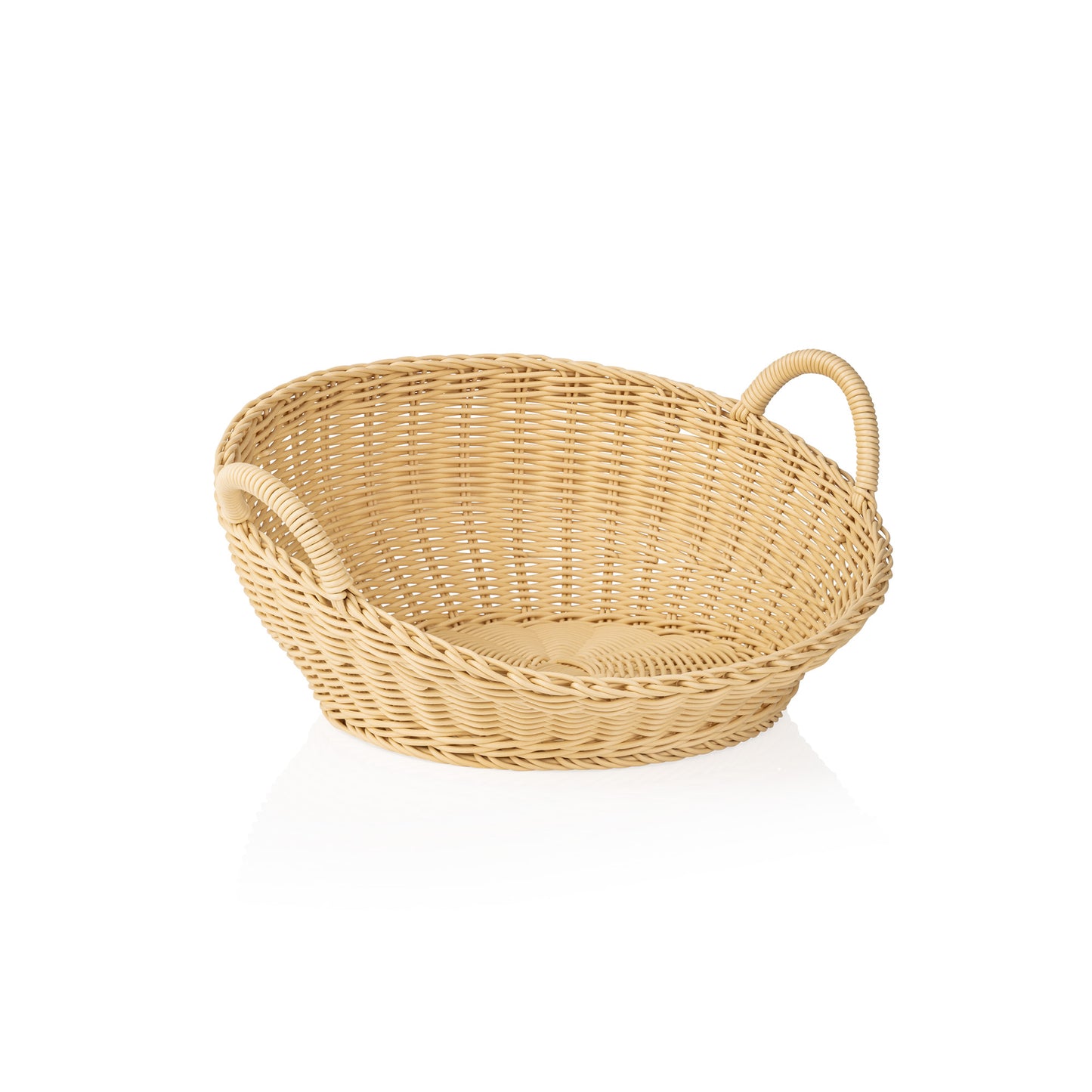 Weaver Pro Bread Roll Chute With Handles, Ø420 mm, Light Beige