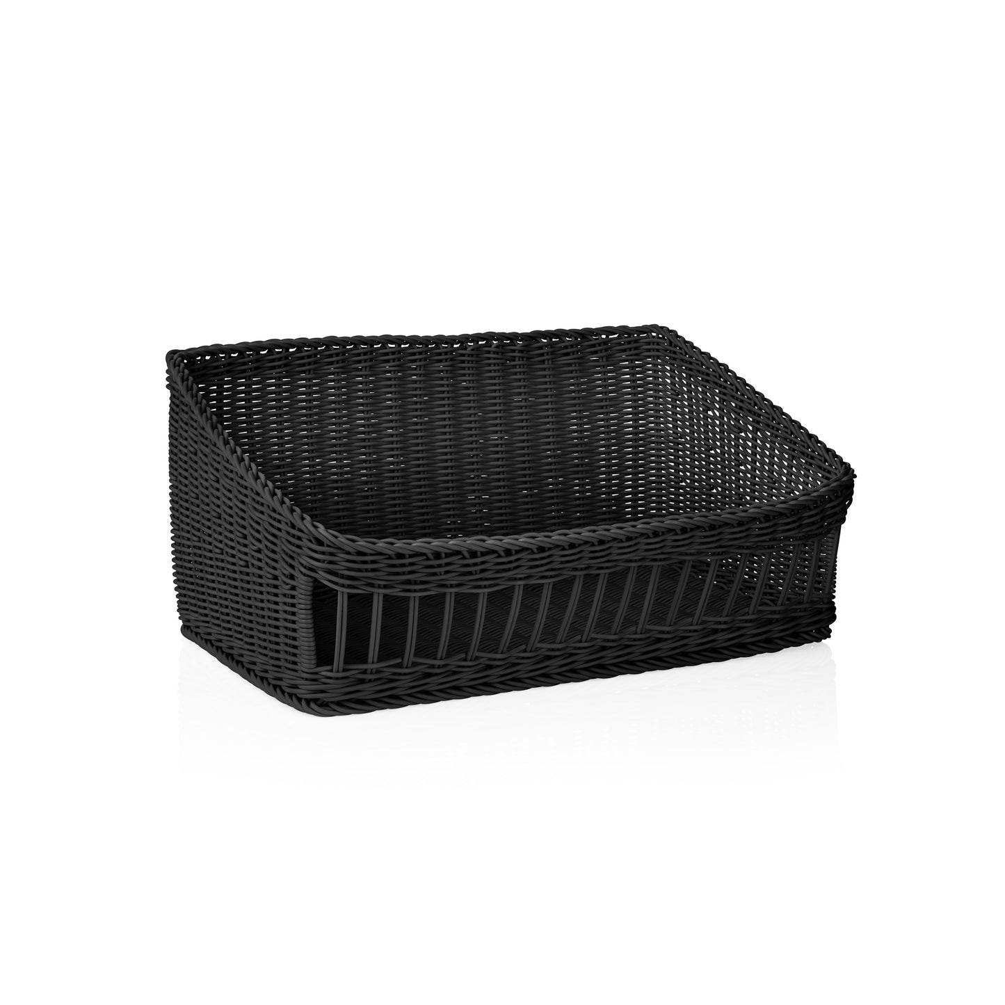 Weaver Pro Buffet Basket, 615 × 355 mm, Black