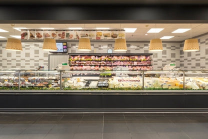 Back-Wall Multi-Deck Refrigerated Display, Remote