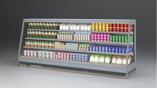 Venezia Open Multideck Wall Case, H130/160
